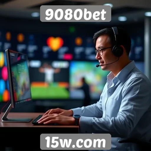 Desempenho do suporte ao cliente na 9080bet